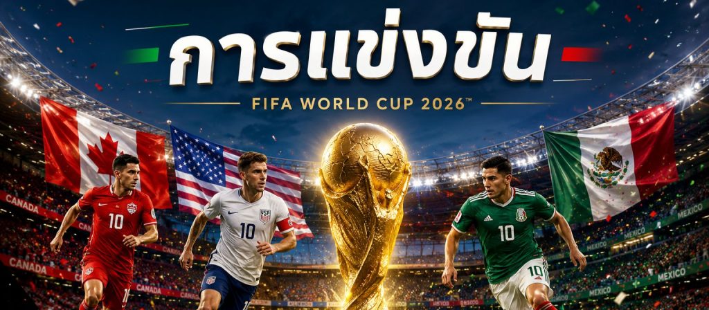 การแข่งขันฟุตบอลโลก 2026 ครบทุกข้อมูลสำคัญสำหรับแฟนบอลตัวจริง | World Cup